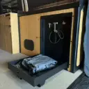 Tetravan Folding Shower 2.1 with Magnetic Zipped Curtain 