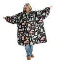 Oversized Hooded Blanket – Sherpa Lined (Confo Collection)
