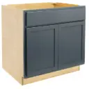 RV Sink Base Cabinet | Needlepoint Navy