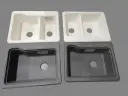 Composite RV Sink - Double Basin 