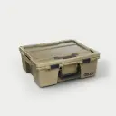 DECKED D-Co Case Halfrack 32 – Desert Tan with Black Latches